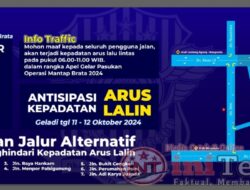 Apel Operasi Mantap Brata Di Mako Brimob, Akan Dilakukan Rekayasa Lalulintas