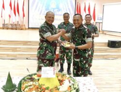 Syukuran dan Ramah Tamah Kenaikan Pangkat Danmenarmed 2 Kostrad
