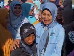 Blusukan ke Pasar, Pedagang Teriak Wahono-Nurul Memang Nomor 2 Asli Luwih Apik Pedagang pasar Dander