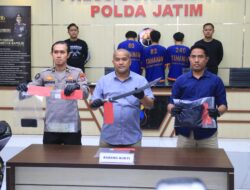 Tiga Remaja Sadis Asal Pasuruan Jadi Begal, Berhasil Di Ringkus Polda Jatim
