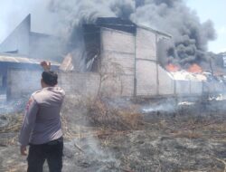 Wakapolres Gresik Ingatkan Dampak Bencana Musim Kemarau Panjang Dalam Apel Pagi