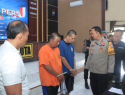 Polres Blitar Kota Berhasil Amankan Pelaku Begal Dengan Modus Kempes Ban