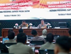 Kabag Penum Divhumas Polri Pimpin Pelaksanaan E Learning Kehumasan Di Polda Jatim