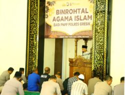 Binrohtal Polres Gresik Bersama Ustadz Awaluddin