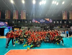 Tim Voli Putra Putri Polda Jatim Raih Tiket Babak Final Di Kapolri Cup 2024