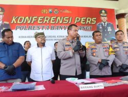 Kurang dari 24 Jam, Polisi Berhasil Amankan Tersangka Jambret Wisatawan Belgia Di Banyuwangi