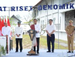 Resmikan Pusat Riset Genomik Pertanian di Humbahas, Presiden RI Terus Didampingi Pangdam I/BB