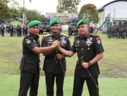 Pangdam XII/Tpr Pimpin Sertijab Danyonif Mekanis 643/Wanara Sakti