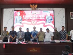 Polres Mojokerto Kota Amankan Dua Gengster Pasca Tawuran Di Kelurahan Bloto