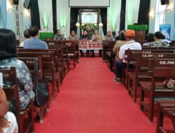 Polres Kediri Gelar Minggu Kasih Di GKJW Pare, Jaga Kamtibmas