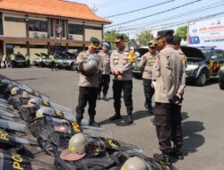 Pastikan Kesiapan Pengamanan Pilkada 2024, Polda Jatim Cek Kendaraan dan Almatsus Di Polres Bojonegoro