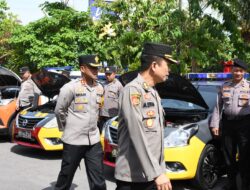 Polda Jatim Cek Ranmor Dinas Polres Madiun Kota, Pastikan Kesiapan Pengamanan Pilkada 2024