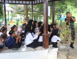 Belajar Matematika Jadi Mudah dan Menyenangkan, TNI Sosialisasikan Metode Gasing Di Trenggalek