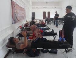 Humas Polres Pasuruan Gelar Donor Darah Bersama Media Sambut Hut – 73 Humas Polri