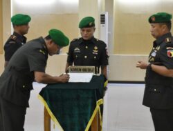 Letkol Inf Meina Helmi Jabat Kepala Staf Korem 081/DSJ