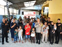 Bidhumas Polda NTT Gelar Bansos untuk Panti Asuhan Dan Wartawan Dalam Rangka HUT ke-73 Humas Polri