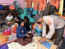 Tanggap Darurat Lewotobi : Polres Flotim Gencarkan Patroli Dan Bantuan Untuk Pengungsi