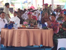 Sambut HUT ke 79 Korps Marinir, Brigif 4 Mar/BS Gelar Baksos Dan Bakkes