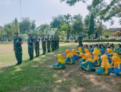 Mengukir Semangat Kebangsaan Anak Sejak Dini Bersama Kodim 0806 Trenggalek
