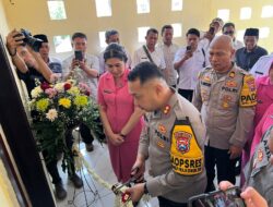 Kapolres Pasuruan Resmikan Ruang Pelayanan Wicaksana Laghawa Di Mako Polsek Pasrepan