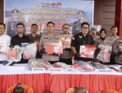 Lima Orang Di Duga Pengedar Narkoba Di Amankan Polisi Probolinggo