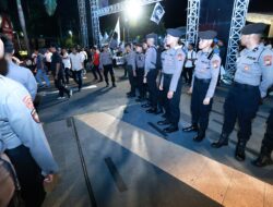 Polda Jatim Siapkan 805 Personel Gabungan, Debat Publik ke 3 Paslon Cagub Jawa Timur Kondusif