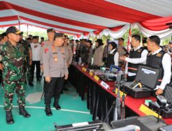 Kapolri Dan Panglima Cek Kesiapan Pengamanan Pilkada Serentak Di Jatim