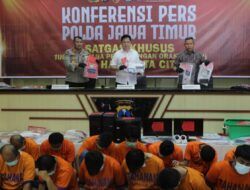 Polda Jatim Berhasil Ungkap 28 Kasus TPPO, 41 Tersangaka Diamankan