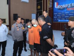 Dua Orang Kedapatan Bawa Belasan Gram Sabu Di Ringkus Polres Kota Blitar