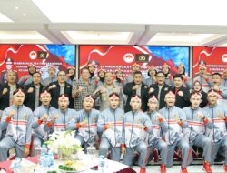 Lepas Tim Taekwondo Garbha Presisi Ke Vietnam, Irwasum Polri: Jaga Nama Baik Institusi Dan Negara, Junjung Sportivitas