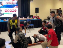 Menghadapi Situasi Darurat Keselamatan, Satlantas Polrestabes Surabaya Gelar Pelatihan Pertolongan Pertama Gawat Darurat