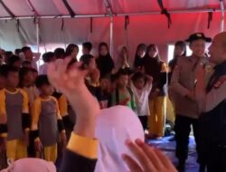 Trauma Healing Polri di SDN Sukapanjang: Memulihkan Semangat Anak-Anak Terdampak Longsor