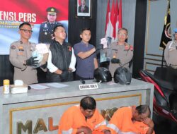 Gerak Cepat Polresta Malang Kota Berhasil Tangkap 2 Jambret dengan Kekerasan Yang Viral Di Medsos