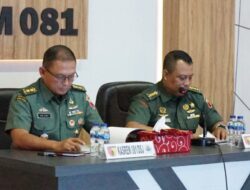 Korem 081/DSJ Terima Tim Dalproggar Kodam V/Brawijaya