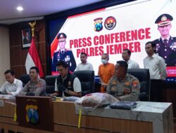 Polres Jember Berhasil Menangkap Tersangka Penyebab Tewasnya Wanita Paruh Baya Di Tanggul