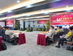Kakorlantas Polri Gelar Latihan Pra Operasi Lilin 2024 Pengamanan NATARU