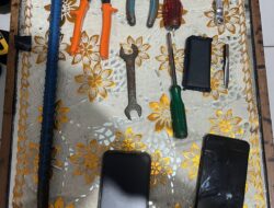Polsek Duduksampeyan Ringkus Dua Maling Motor Asal Bangkalan Bawa Kunci T hingga Linggis