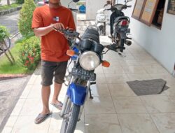Polsek Driyorejo Amankan Maling Sepeda Motor Beraksi Di Toko Madura