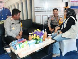 Kapolres Gresik Tinjau Langsung Kesiapan Pos Pengamanan Natal Dan Tahun Baru