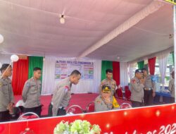 Operasi Lilin 2024, Kapolres Ende Sidak Pos Pam Simpang Lima Ende