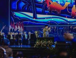 Hadiri Perayaan Natal Nasional, Presiden Prabowo Sampaikan Terima Kasih Ke Kapolri Dan Panglima TNI