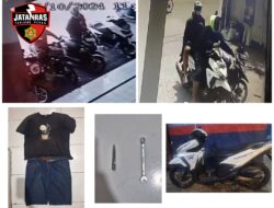 Unit Jatanras Polres Tanjung Perak Amankan Pelaku Curanmor Spesialis Minimarket Di Surabaya