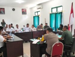 Kapolres Ende Dan Dandim 1602 Ende Pimpin Kegiatan Rapat Koordinasi Ketahanan Pangan Tingkat Kabupaten Ende