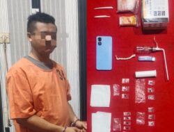 Polres Probolinggo Amankan Tersangka Pengedar Narkoba Di Sumber Anyar Paiton