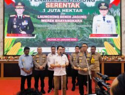 Kementan RI Apresiasi Polda Jatim atas Inovasi Polres Blitar Ciptakan Benih Jagung Bhayangkara