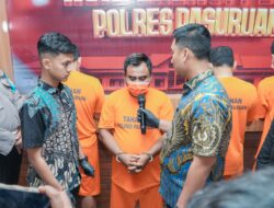 Press Release Polres Pasuruan, Ungkap Kasus Pencurian Hingga Penadahan
