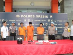 Senyum Ibu Eva Ucapkan Terima Kasih Kepada Kapolres Gresik, Motor Dicuri Kurang Dari Sehari Sudah Kembali