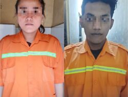 Polsek Semampir Amankan Pasutri Curi Motor Di Sidotopo Jaya