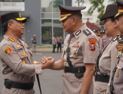 Kapolrestabes Surabaya Pimpin Sertijab Kabag SDM, Kapolsek Tenggilis Mejoyo, Dan Kapolsek Lakarsantri