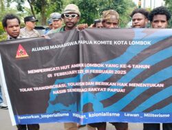 Kapolsek Selaparang Pimpin Pengamanan Mimbar Bebas AMPKK Lombok